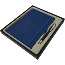 Prestige Herringbone Gift Set Blue